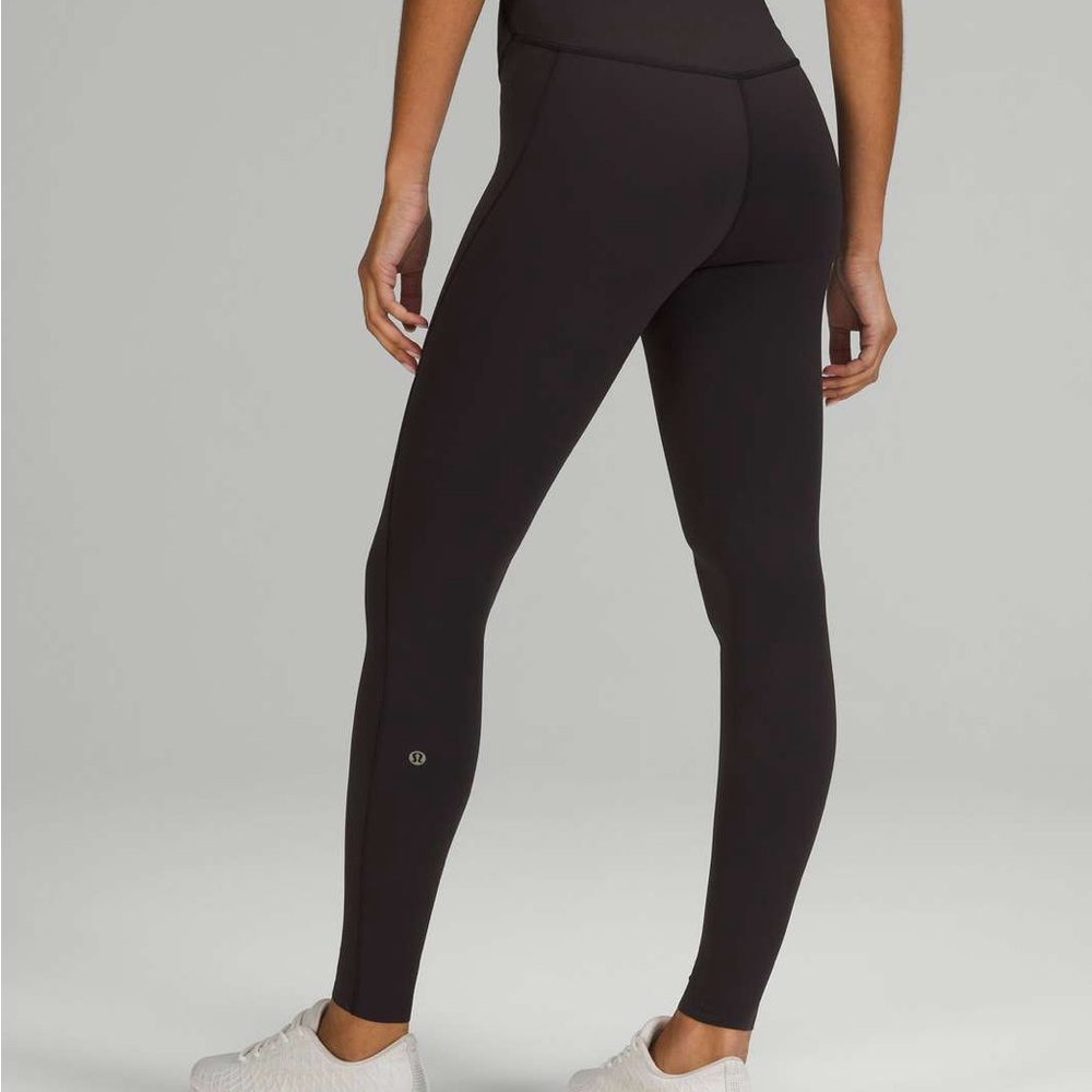 Base Pace Lululemon Athletica Black High-Rise leggings